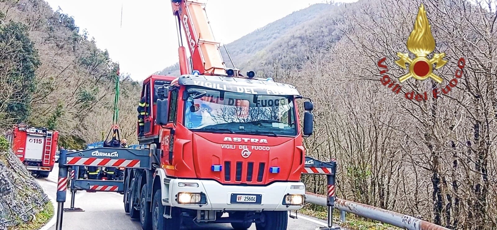 Montella, recuperata mucca incinta senza vita alla Cascata del Fascio