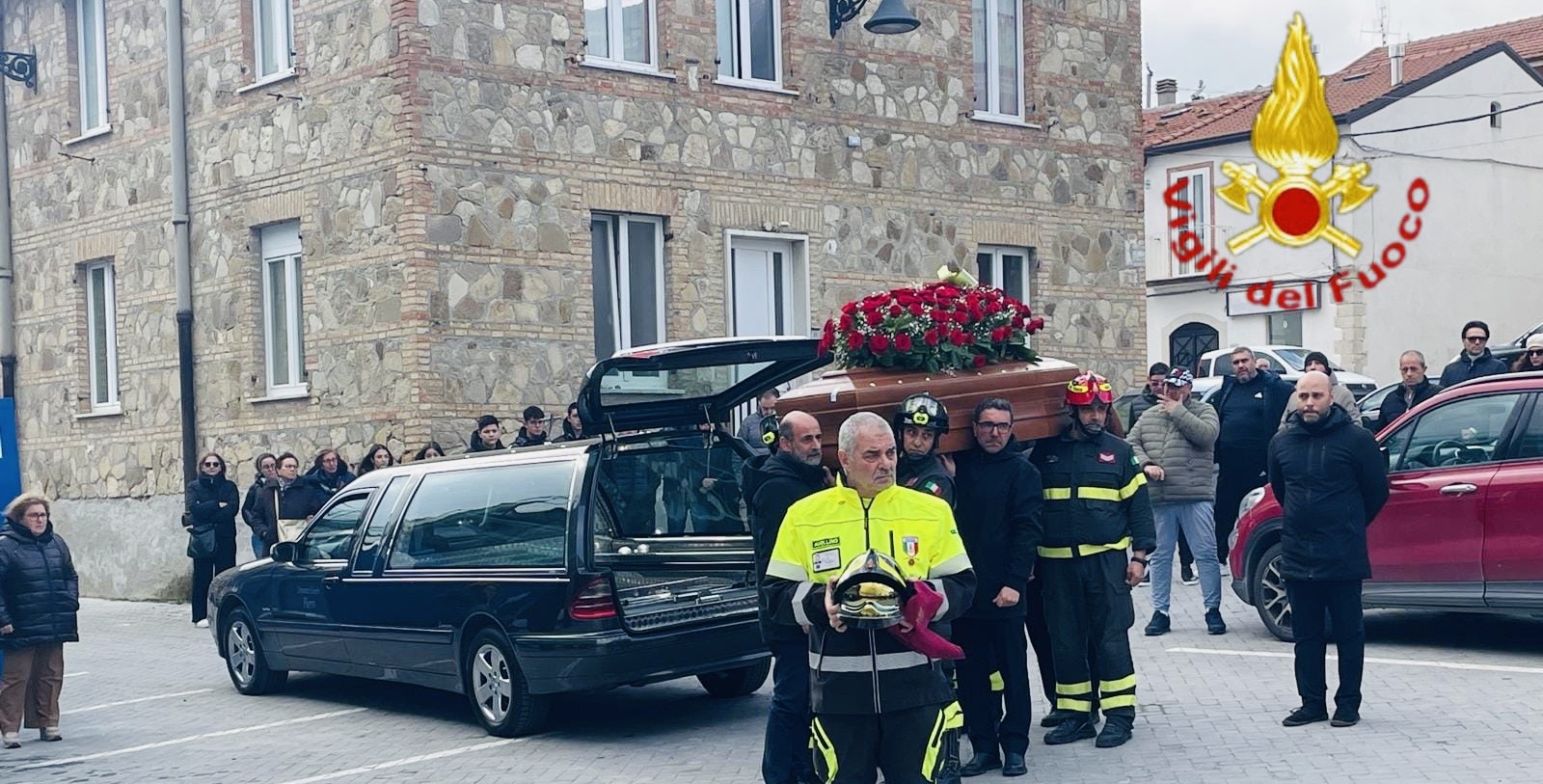 Vigili del Fuoco in lutto: ultimo saluto al Vigile Coordinatore Vito Zelano.