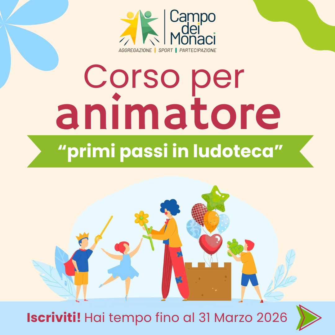 Animazione e Sociale: a San Giorgio del Sannio nasce il corso “Primi passi in Ludoteca”