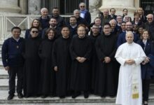 Papa Leone XIV benedice il nuovo governo della provincia romana dei Fatebenefratelli