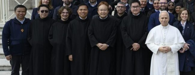 Papa Leone XIV benedice il nuovo governo della provincia romana dei Fatebenefratelli
