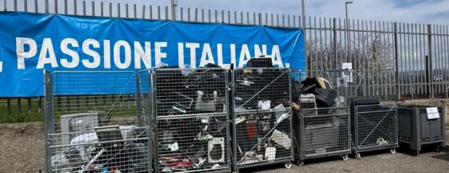 Raccolta rifiuti a Benevento: grande successo per la terza giornata del Raee