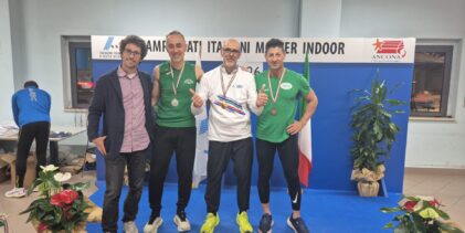 Atletica, record europeo per il sannita Massimiliano Catalano: è l’uomo più veloce d’Europa M55.