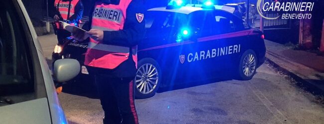 Val fortore, controlli, sanzioni amministrative e sequestri di droga dei Carabinieri