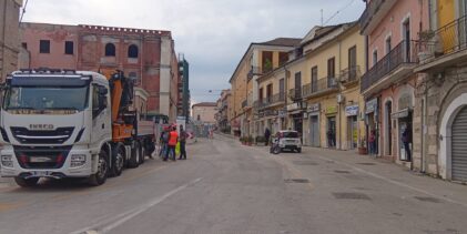 Ripristinata la circolazione parziale a Via Rummo