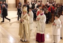 Il saluto di Accrocca