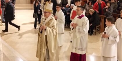 Il saluto di Accrocca