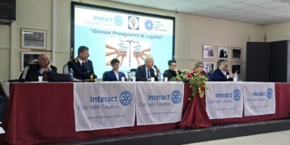 Interact Valle Caudina: “Giovani Protagonisti di Legalità”