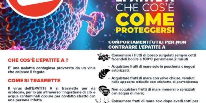 Epatite A in Campania: 133 casi in Regione