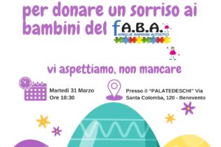 “L’Uovo del Cuore”: a Benevento la solidarietà scende in campo per i bambini dell’associazione F.A.B.A.