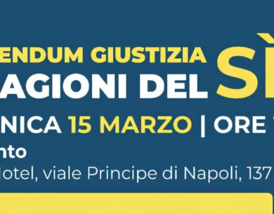 Referendum Giustizia, a Benevento il confronto pubblico “Le ragioni del Sì”
