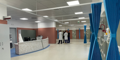 Ultimata la nuova area del Pronto soccorso della Città ospedaliera: 1.400 metri quadrati pronti per il trasferimento delle attività