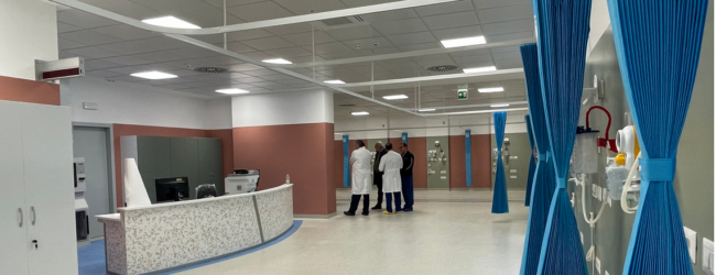 Ultimata la nuova area del Pronto soccorso della Città ospedaliera: 1.400 metri quadrati pronti per il trasferimento delle attività