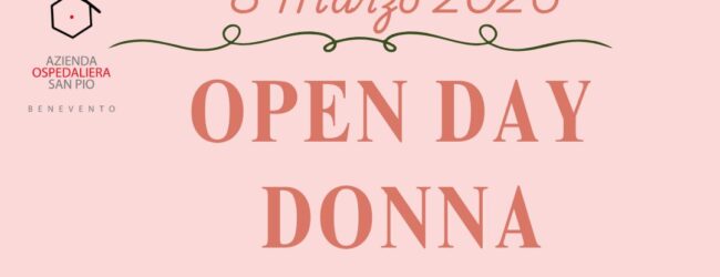 AORN San Pio di Benevento, 8 marzo “Open Day Donna” per la prevenzione femminile
