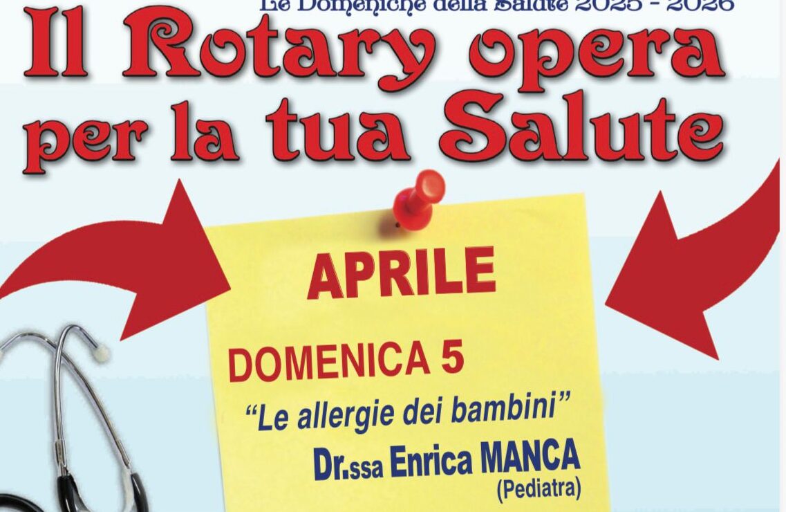 Rotary Club, proseguono gli appuntamenti con le Domeniche della salute