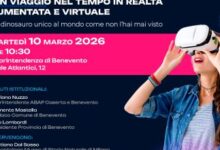 Il dinosauro Ciro in realtà aumentata, un viaggio nel tempo da vivere il 10 marzo a Benevento