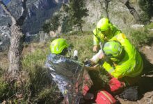 Escursionista soccorsa sul Sentiero degli Dei dal Soccorso Alpino e Speleologico della Campania