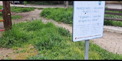 San Giorgio del Sannio, il Parco Comunale Raimondo nel degrado: “Occorre manutenzione urgente”