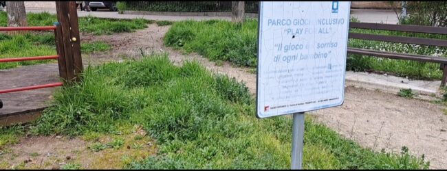 San Giorgio del Sannio, il Parco Comunale Raimondo nel degrado: “Occorre manutenzione urgente”