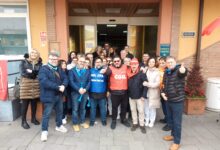Sit-in dei sindacati alla Clinica Gepos di Telese Terme per il rinnovo dei contratti