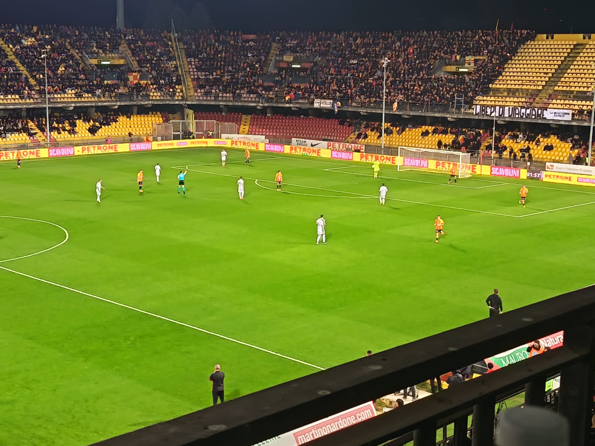 Benevento-Catania: 2-1. La Strega vince in rimonta e si avvicina alla Serie B