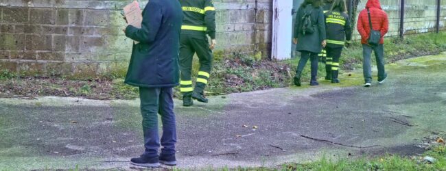 Nuovo distaccamento dei Vigili del Fuoco in Valle Caudina: sopralluogo tecnico a San Martino