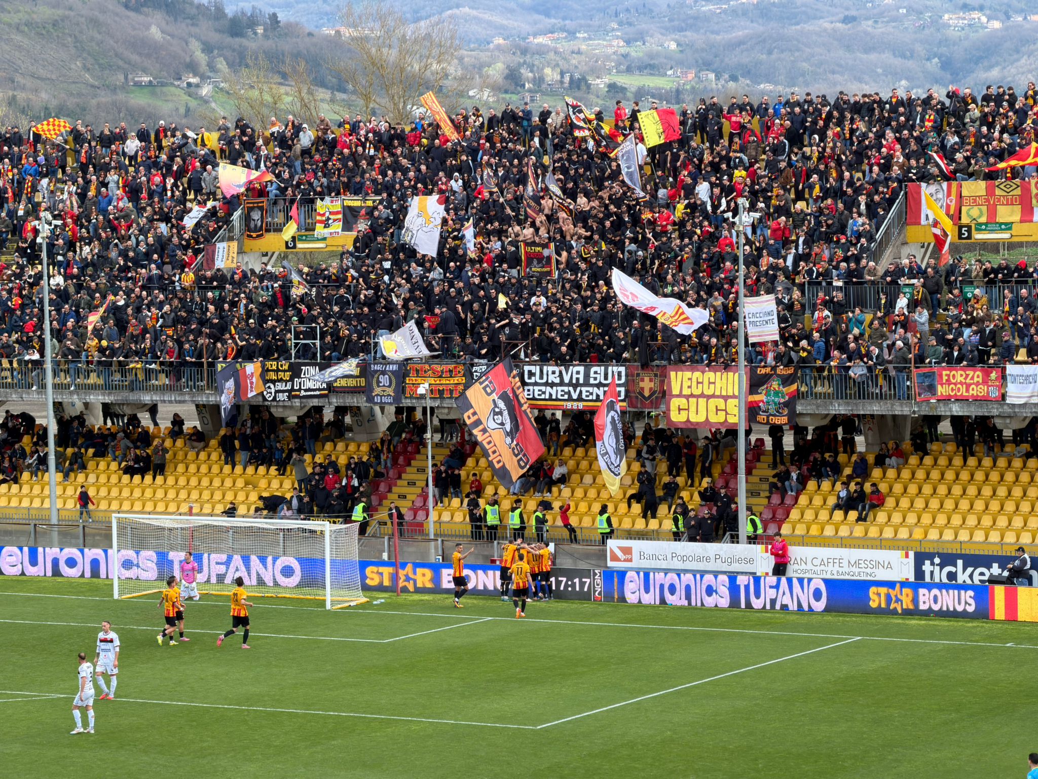 Benevento-Foggia: 1-0. Tumminello firma la vittoria