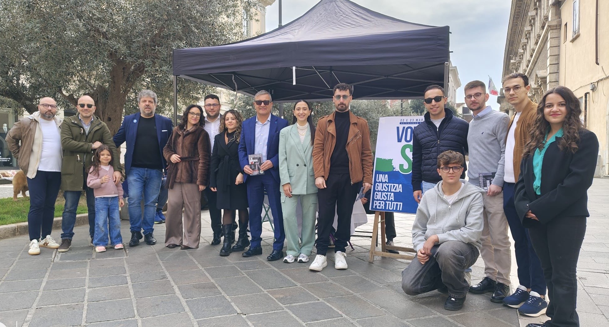 Benevento, Referendum giustizia: gazebo informativo dei Giovani Garantisti per il Sì 