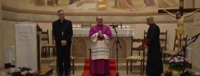 Mons. Accrocca nuovo Vescovo di Assisi