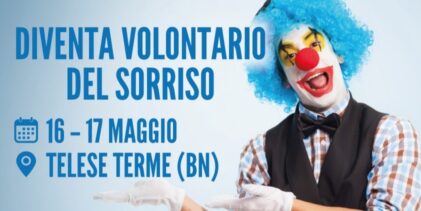 “Dal ricordo nasce un sorriso”: a Telese Terme via al corso di clownterapia grazie a una rete associativa senza precedenti