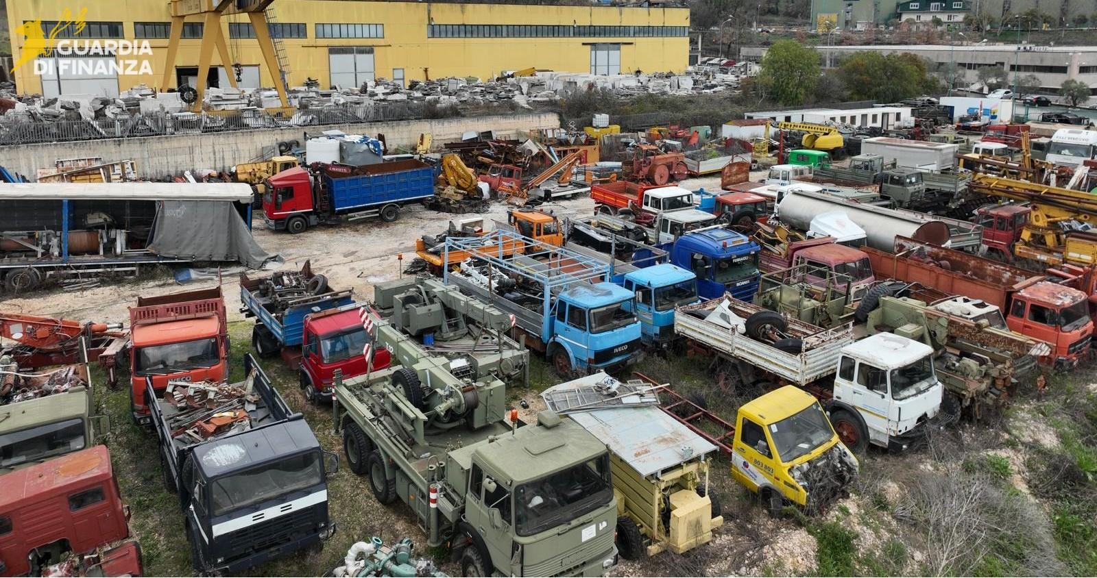 Finanza Avellino: sequestrata un’area di 6.000 mq adibita a discarica abusiva. Denunciato rappresentante legale