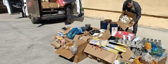 Maxi sequestro sulla S.S. 372 “Telesina”: la Guardia di Finanza arresta un uomo e blocca oltre 100 kg di esplosivi