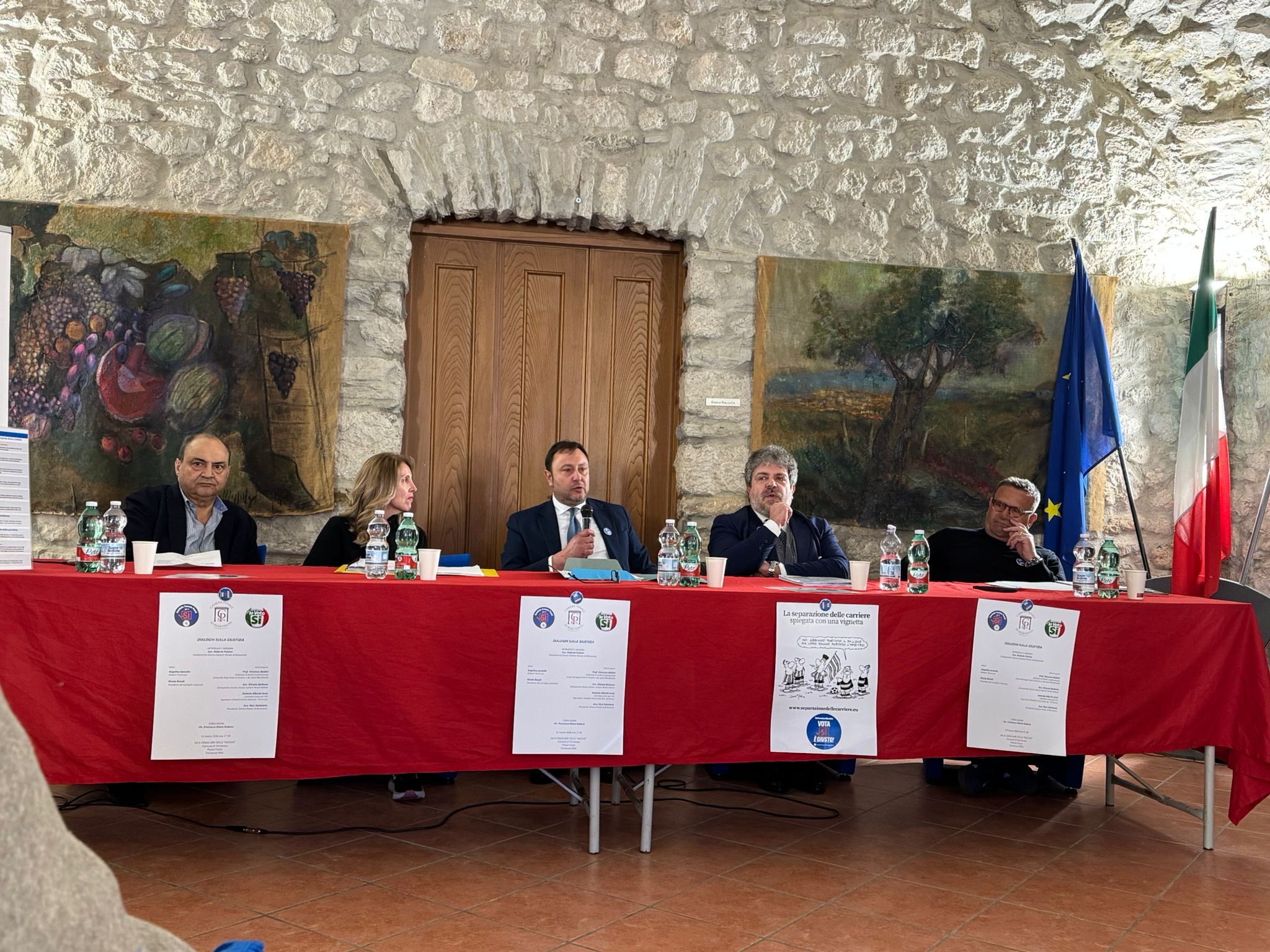 Torrecuso, partecipazione e confronto ai “Dialoghi sulla Giustizia”: al centro le riforme e il voto “Sì” al referendum