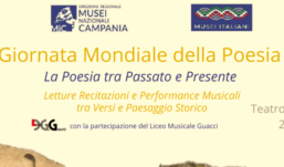 Al Teatro Romano di Benevento la Giornata Mondiale della Poesia