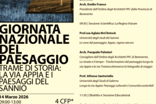 “Trame di Storia”, al Teatro Romano il convegno sulla Via Appia e i paesaggi del Sannio
