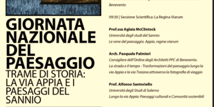 “Trame di Storia”, al Teatro Romano il convegno sulla Via Appia e i paesaggi del Sannio