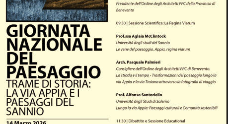 “Trame di Storia”, al Teatro Romano il convegno sulla Via Appia e i paesaggi del Sannio