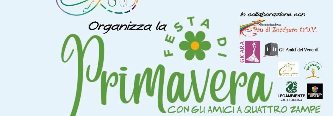 Airola, natura, gioco e solidarietà: sabato la Festa di Primavera con gli amici a quattro zampe