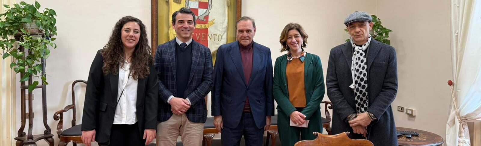 Delegazione di SannioTech dal sindaco Mastella per la ricerca dedicata alle origini delle popolazioni longobarde nel Centro-Sud