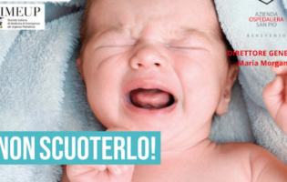 Benevento, AORN San Pio aderisce alle Giornate Nazionali di prevenzione della Sindrome del Bambino Scosso