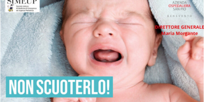 Benevento, AORN San Pio aderisce alle Giornate Nazionali di prevenzione della Sindrome del Bambino Scosso