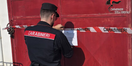 Solofra: inquinamento fiume Sarno, violazione dei sigilli, i Carabinieri denunciano un imprenditore