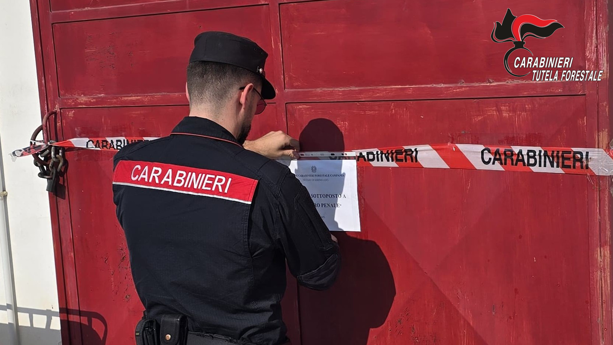 Solofra: inquinamento fiume Sarno, violazione dei sigilli, i Carabinieri denunciano un imprenditore