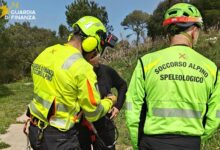 Capri, intervento del Soccorso Alpino della Guardia di Finanza di Avellino: recuperata escursionista ferita