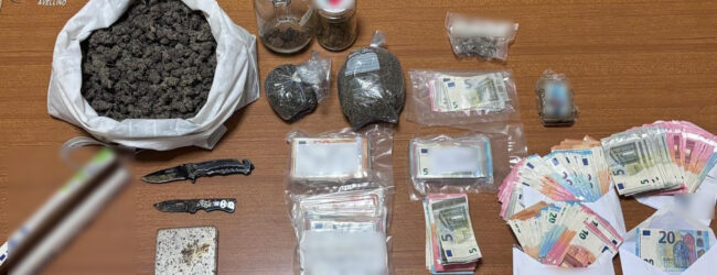Aiello del Sabato: bloccato con cocaina e hashish, 23enne arrestato dai Carabinieri