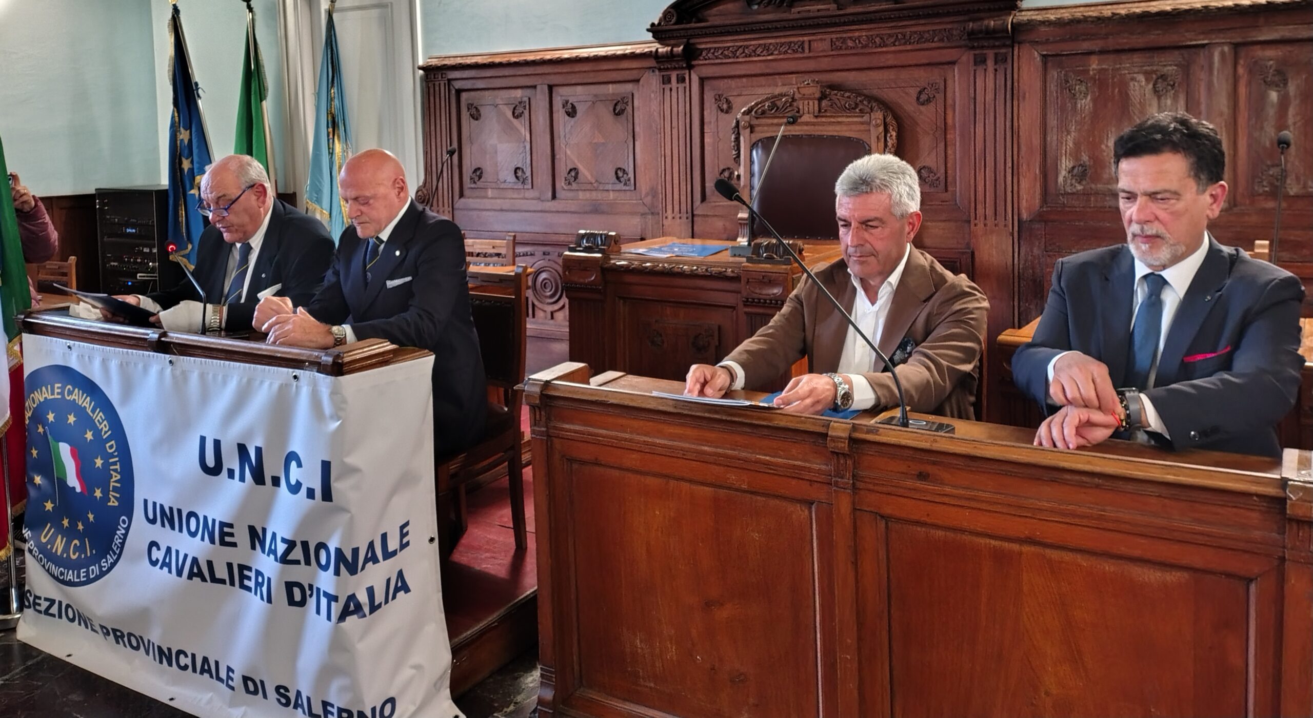 Pergamene U.N.C.I alla Rocca dei Rettori