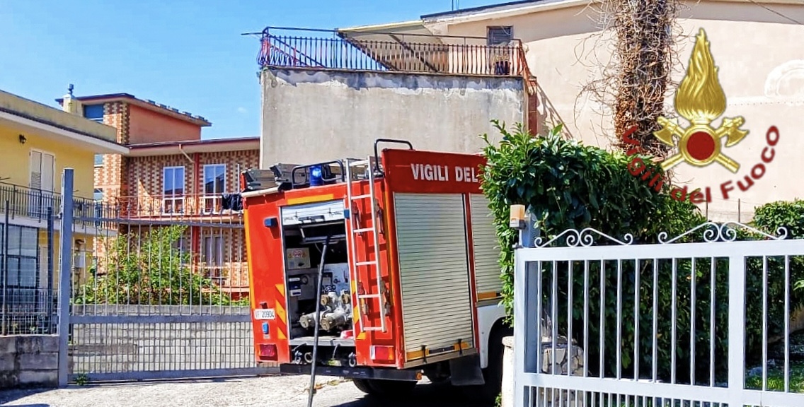 Mugnano del Cardinale, incendio in un’abitazione: nessun ferito