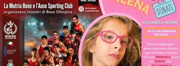 Lo sport si unisce per la solidarietà: a Cusano Mutri torna la raccolta fondi per la piccola Filena in occasione del Terzo Trofeo Mutria