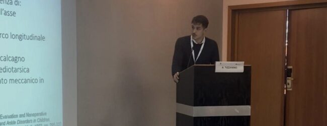 Caserta, il podologo sannita Antonio Tizzanino relatore del convegno “Il piede piatto del bambino” organizzato dalla SISPEC