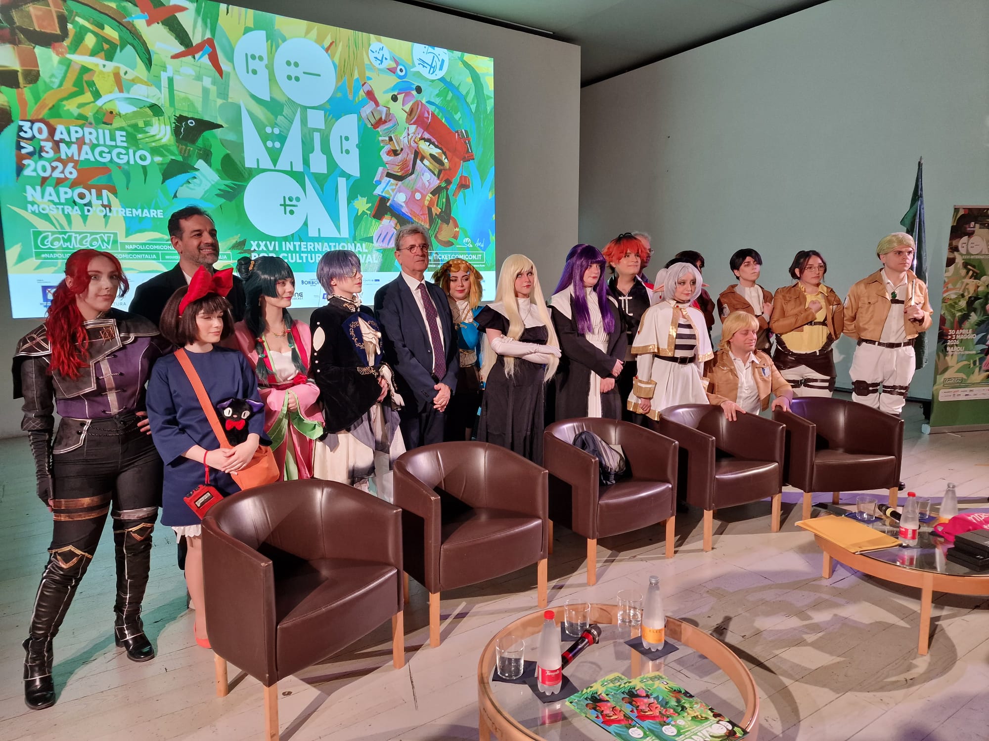 Comicon Napoli 2026, Curcio: “Festival sempre più aperto, eventi anche ad Avellino”